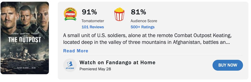 Schermafbeelding via Rotten Tomatoes