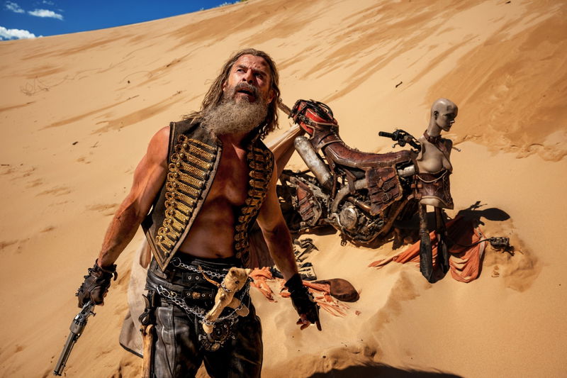 Still 'Furiosa: A Mad Max Saga' via Filmdepot/2024 Warner Bros. Entertainment Inc./Jasin Boland