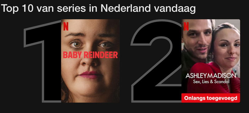 Schermafbeelding via Netflix