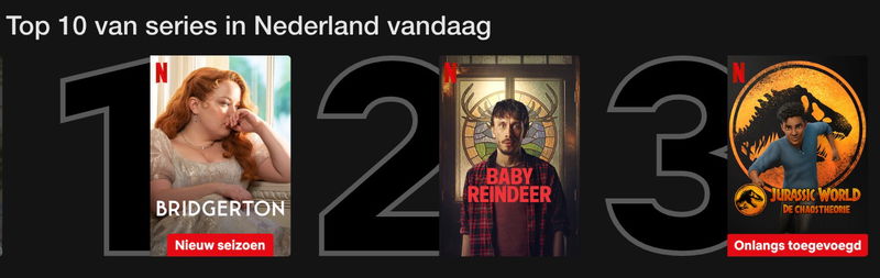 Schermafbeelding via Netflix