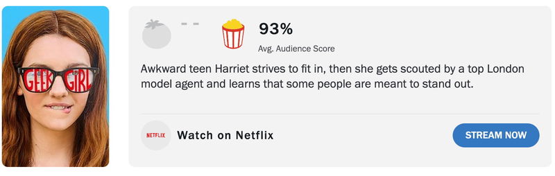 Schermafbeelding via Rotten Tomatoes