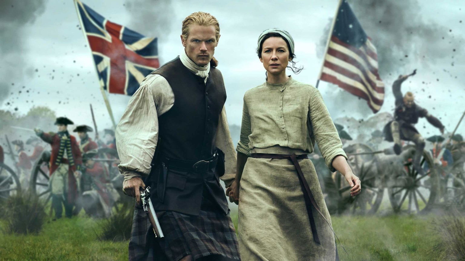Nieuwe afleveringen 'Outlander' nu eindelijk ook te zien op Netflix