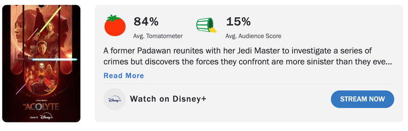 Schermafbeelding via Rotten Tomatoes