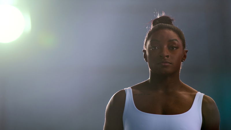 Still 'Simone Biles: Rising' via Netflix