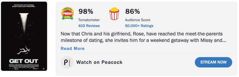 Schermafbeelding via Rotten Tomatoes
