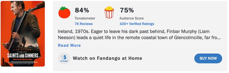 Schermafbeelding via Rotten Tomatoes