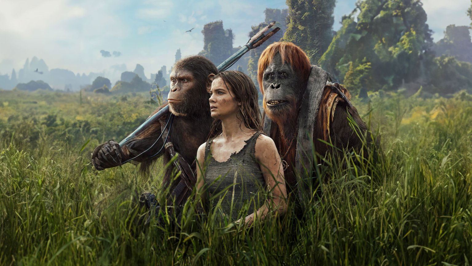 Apenfilm 'Kingdom of the Planet of the Apes' vanaf vandaag te zien via Pathé Thuis