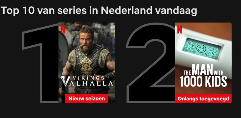 Schermafbeelding via Netflix