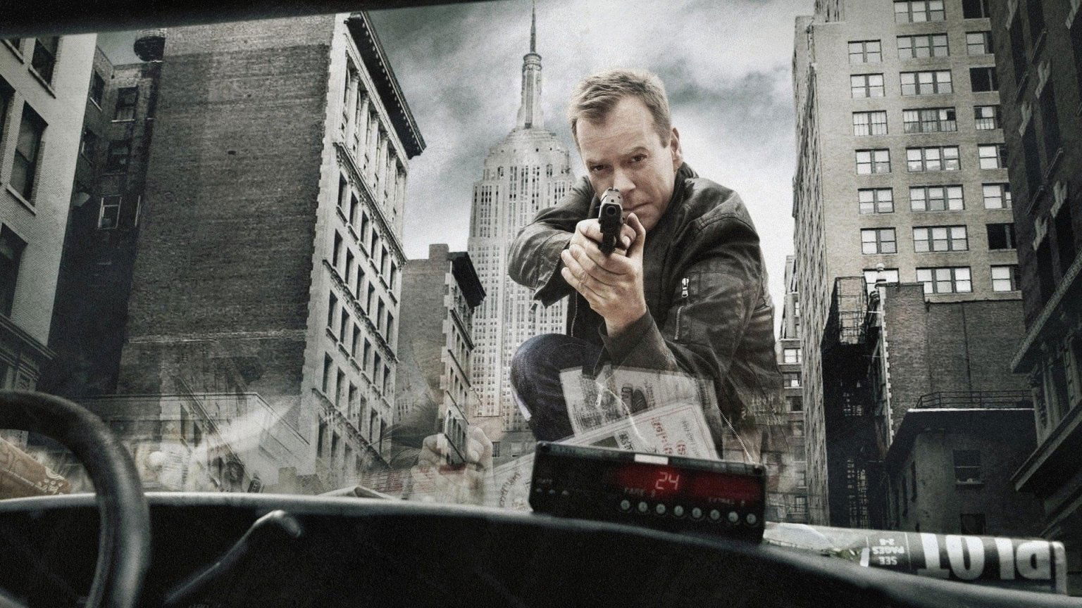 Speelfilm in de maak van actieserie '24' met Kiefer Sutherland