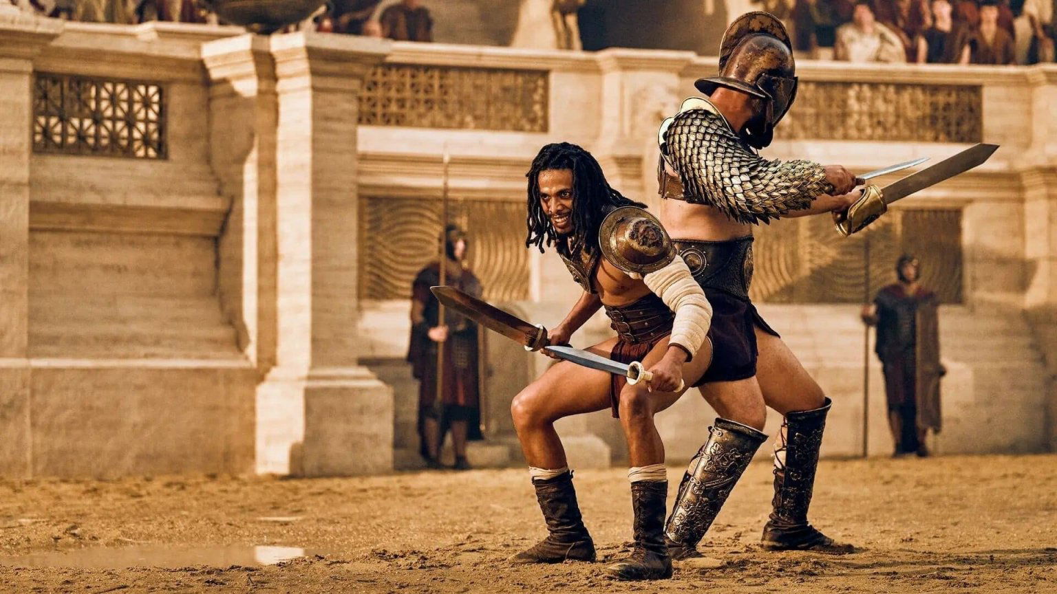Meningen sterk verdeeld over gloednieuwe gladiatorserie 'Those About to Die'