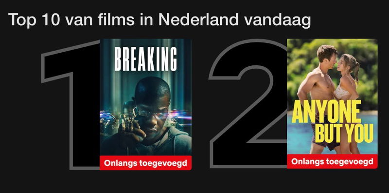 Schermafbeelding via Netflix