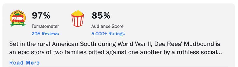 Via Rotten Tomatoes