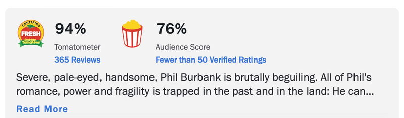 Via Rotten Tomatoes
