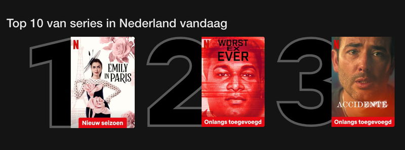 Schermafbeelding via Netflix