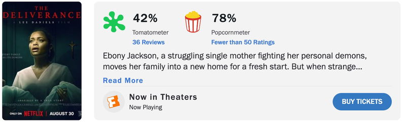 Schermafbeelding via Rotten Tomatoes
