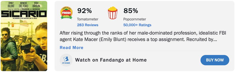 Schermafbeelding via Rotten Tomatoes