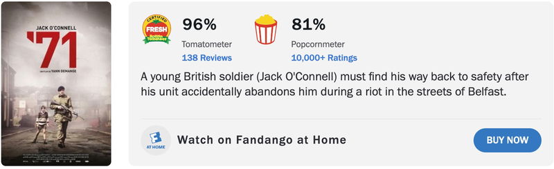 Schermafbeelding via Rotten Tomatoes