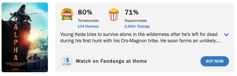 Schermafbeelding via Rotten Tomatoes