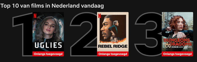 Schermafbeelding Netflix