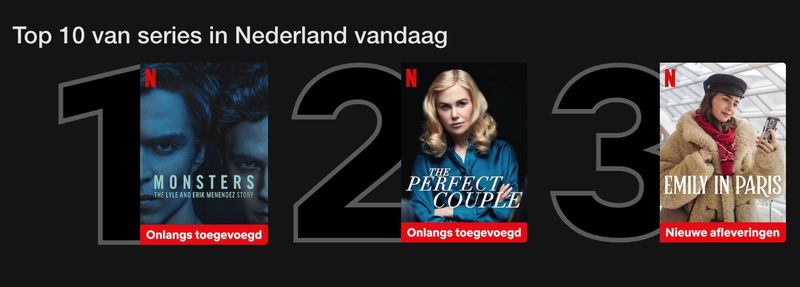 Schermafbeelding via Netflix
