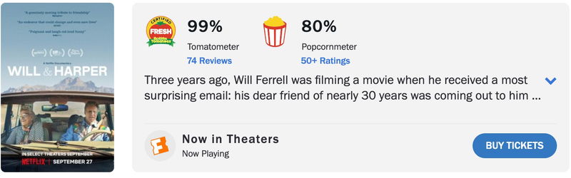 Schermafbeelding via Rotten Tomatoes