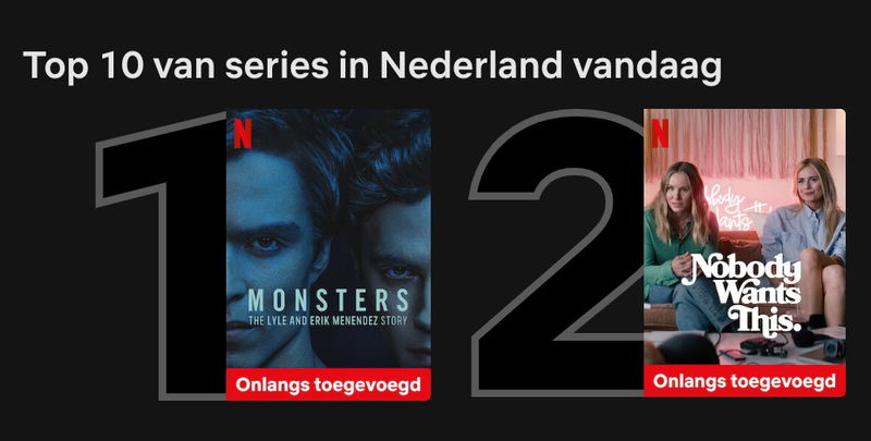 Schermafbeelding via Netflix
