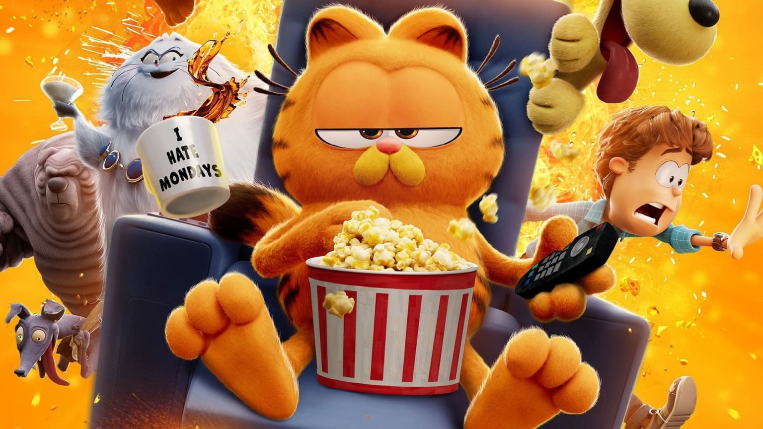 Bioscoopfilm 'Garfield' komt naar Netflix