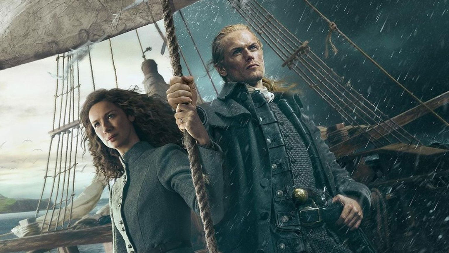 Trailer van 'Outlander' seizoen 7B belooft stormachtig vervolg
