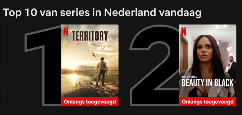 Schermafbeelding via Netflix