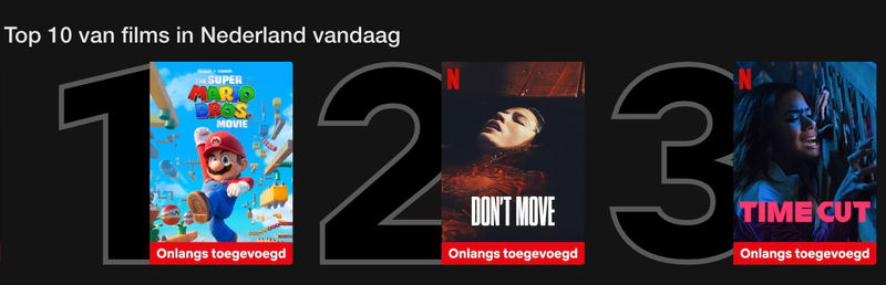 Schermafbeelding via Netflix