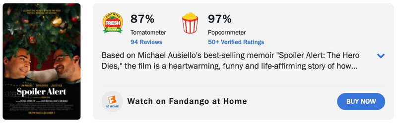 Schermafbeelding via Rotten Tomatoes