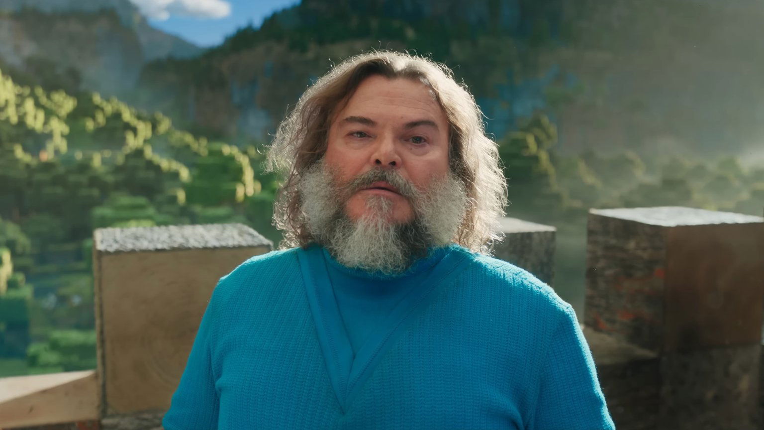 Jack Black en Jason Momoa ontdekken de Overworld in 'A Minecraft Movie' trailer