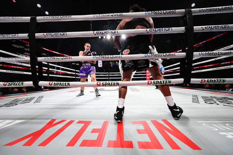 Still 'Jake Paul vs. Mike Tyson' via Netflix