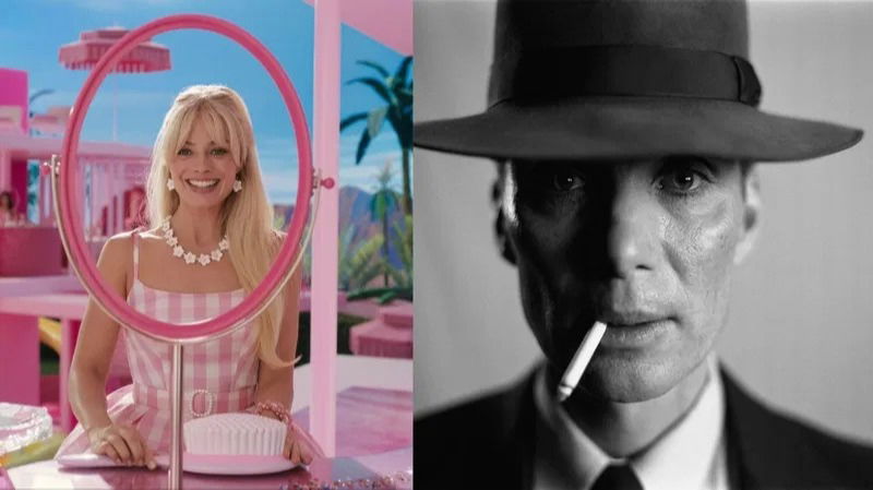 Stills 'Barbie' en 'Oppenheimer' via TMDb