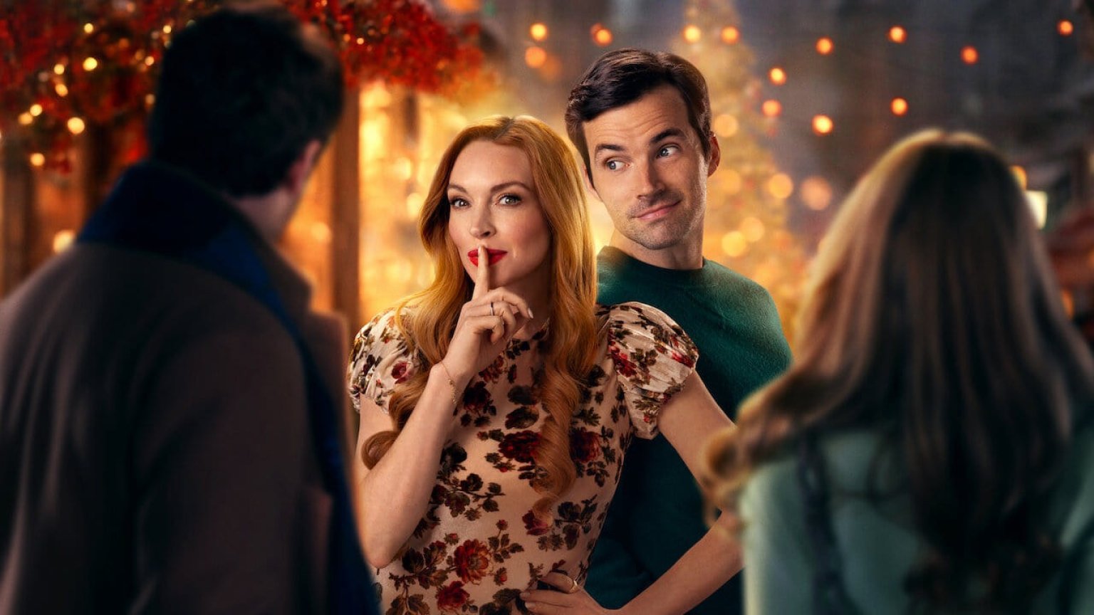 Nieuwe kerstfilm met Lindsay Lohan in één klap aan kop op Netflix: 'Lekker cliché!'