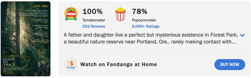 Schermafbeelding via Rotten Tomatoes