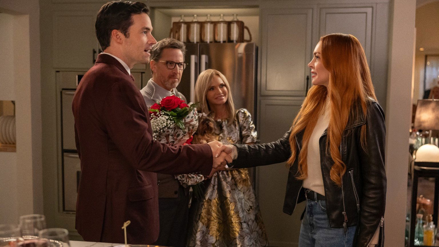 Lindsay Lohan wereldwijd aan kop op Netflix met nieuwe kerstfilm: 'Genieten!'