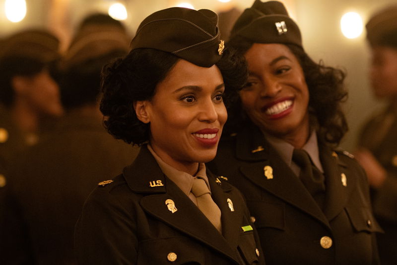 Still 'The Six Triple Eight' via Netflix/Laura Radford/Perry Well Films