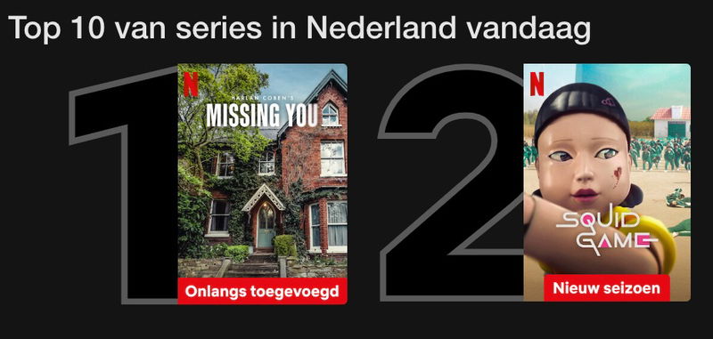 Schermafbeelding via Netflix