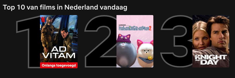 Schermafbeelding via Netflix
