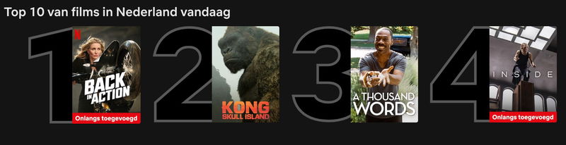 Schermafbeelding via Netflix