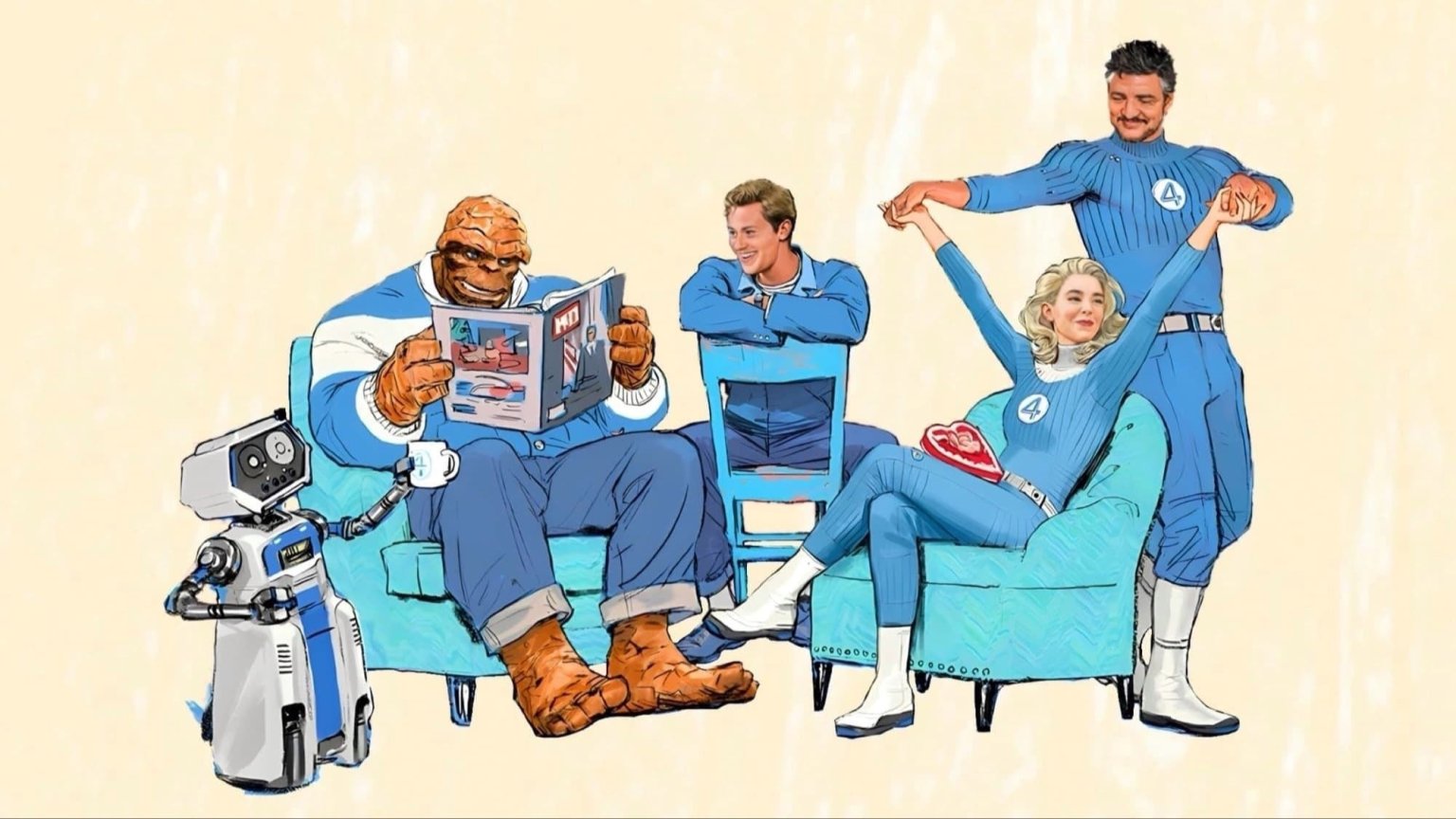 Marvel Studios onthult langverwachte eerste teaser van 'The Fantastic Four - First Steps'