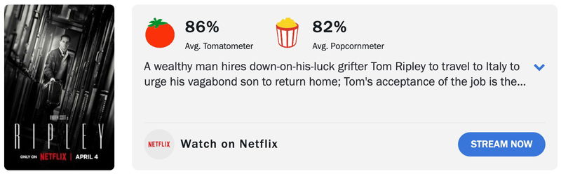 Schermafbeelding via Rotten Tomatoes