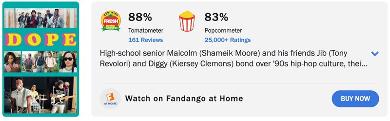 Schermafbeelding via Rotten Tomatoes