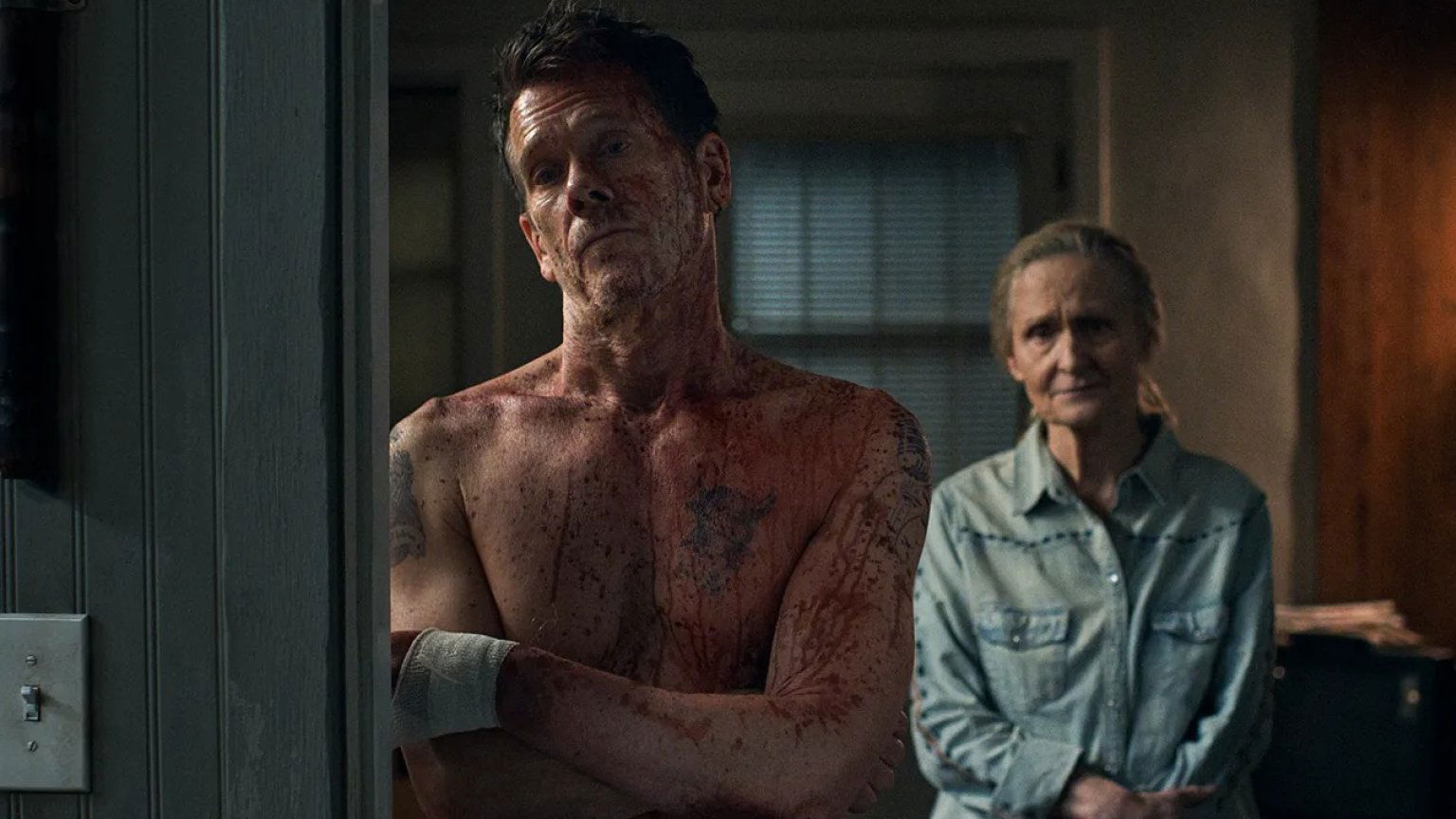 Eerste beelden van Kevin Bacon in nieuwe horrorserie 'The Bondsman'