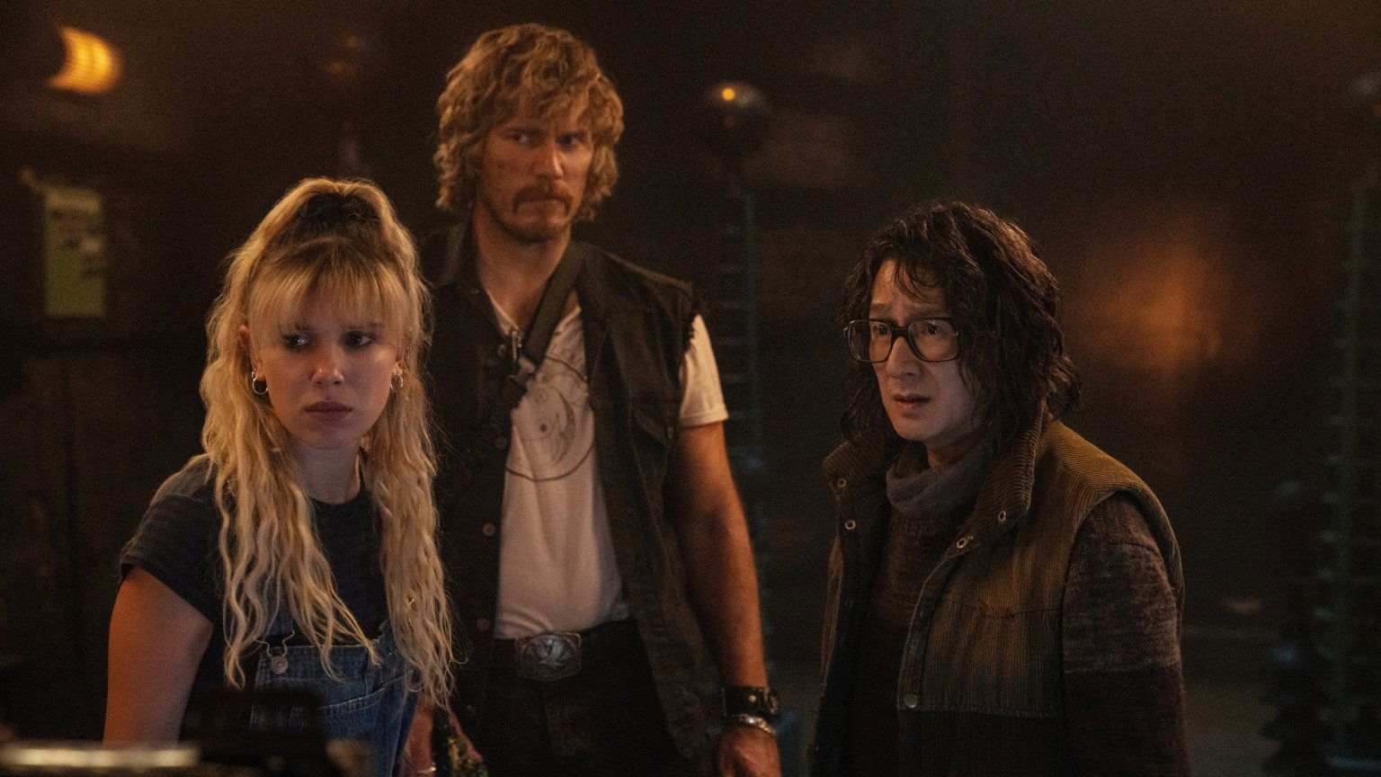 Netflix onthult extra trailer van sci-fi met Chris Pratt en Millie Bobby Brown