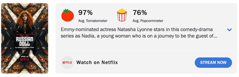 Schermafbeelding via Rotten Tomatoes