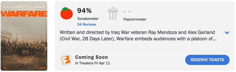 Schermafbeelding via Rotten Tomatoes