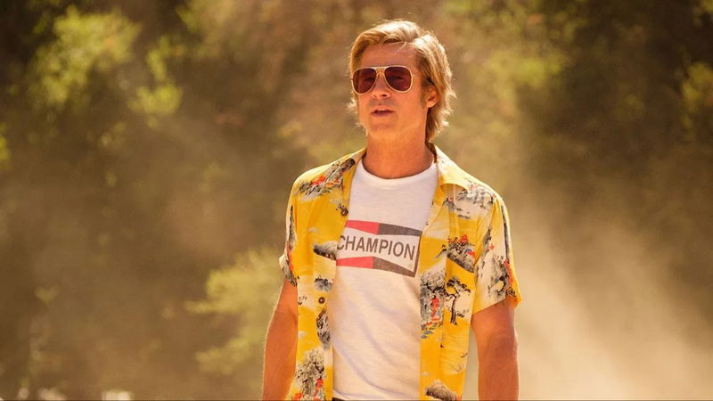 Brad Pitt als Cliff Booth, afbeelding via TMDb