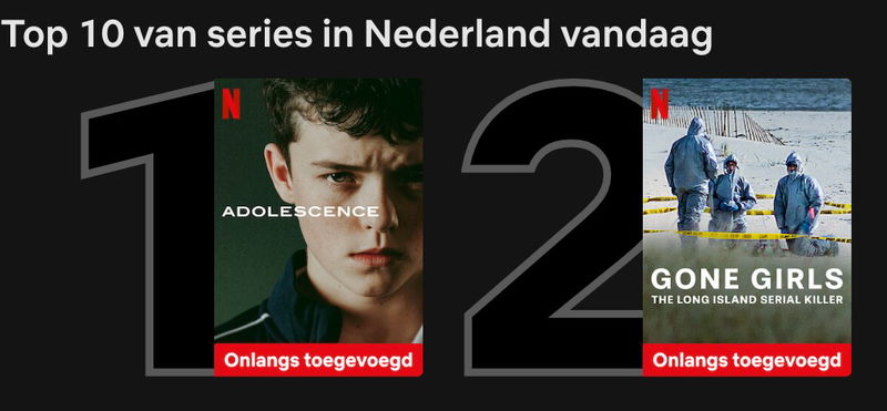 Schermafbeelding via Netflix